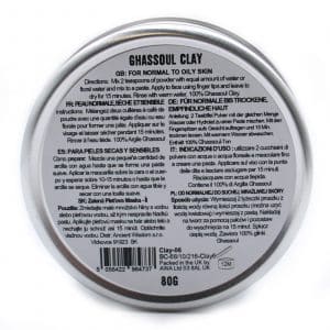 Ghassoul Clay Label 80g