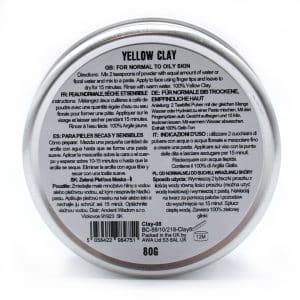 Yellow Clay Label 80g