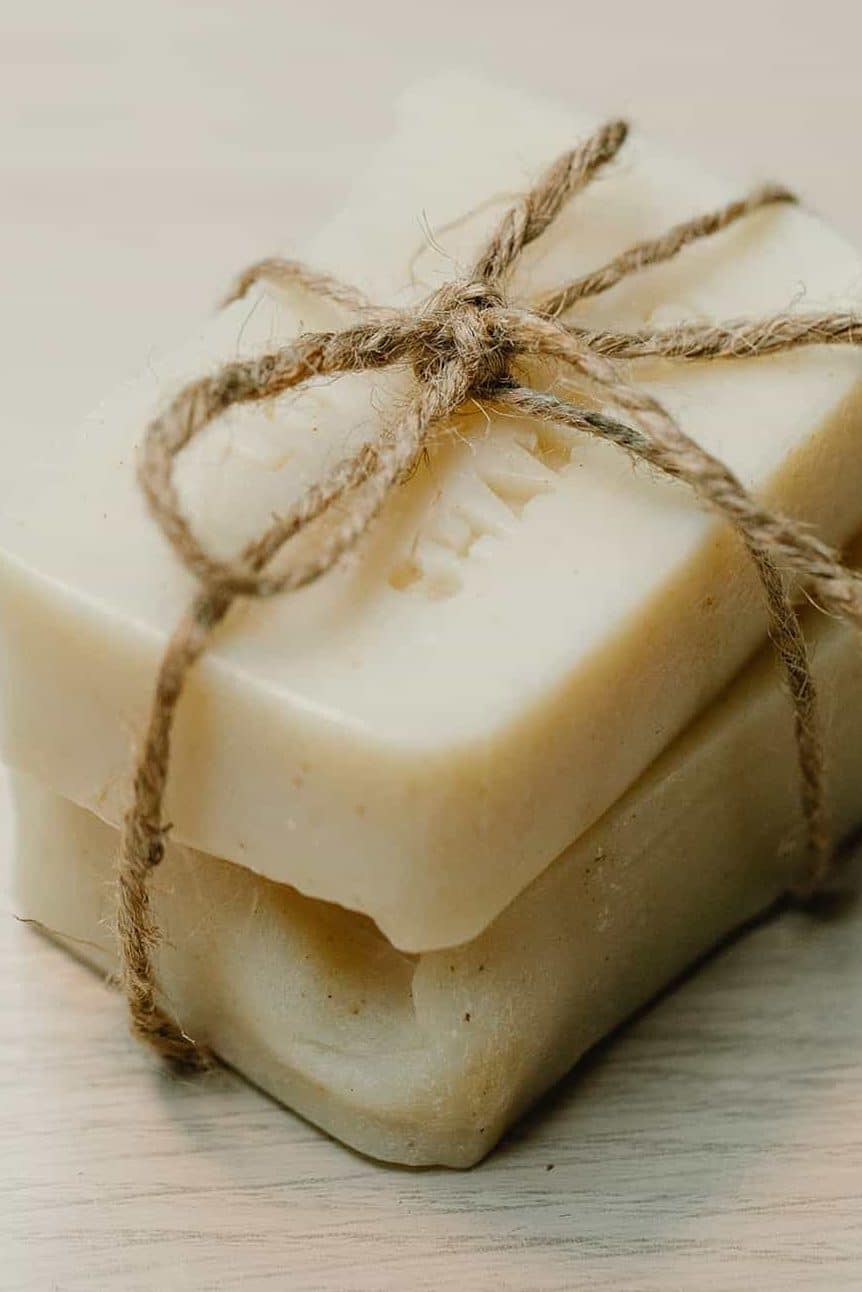 White Soap with Jute string