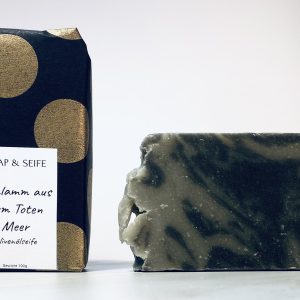 Dead Sea Mud Olive Oil Soap with packaging