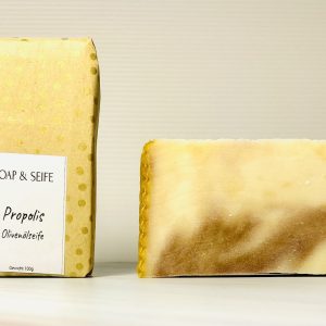Propolis Olive Oil Soap with Packaging