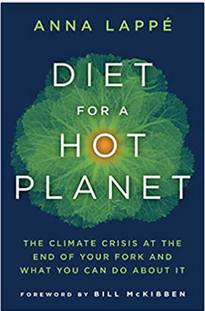 Picture of the cover for Diet for a Hot Planet